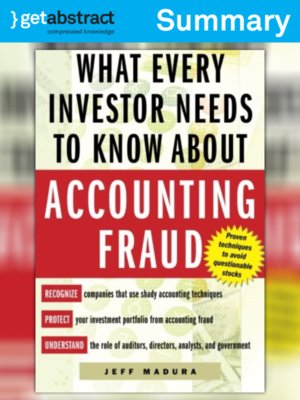 cover image of What Every Investor Needs to Know About Accounting Fraud (Summary)